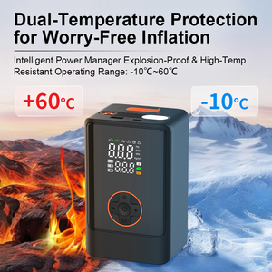 <span class=keywords><strong>Avviatore</strong></span> <span class=keywords><strong>di</strong></span> <span class=keywords><strong>Emergenza</strong></span> con Compressore d'Aria 150PSI, Gonfiatore Portatile per Pneumatici Auto con Spegnimento Automatico, Luce LED <span class=keywords><strong>di</strong></span> <span class=keywords><strong>Emergenza</strong></span> - Product Image 4