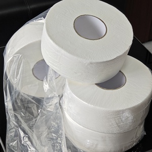 Papier toilette en rouleau jumbo commercial <span class=keywords><strong>JRT</strong></span> 2 plis 500m pour hôtels et hôpitaux, vente en gros - Product Image 2