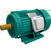 Moteur à induction asynchrone à haut rendement Moteurs électriques à courant alternatif triphasés 3KW 4hp 11kw 15hp 18.5kw 22KW 25HP 1400RPM 3 phases