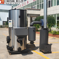 LHG 500kg 1000kg Boiler Uap Biomassa Berbahan Bakar Batubara Generator Uap untuk Sterilisasi Suhu Tinggi