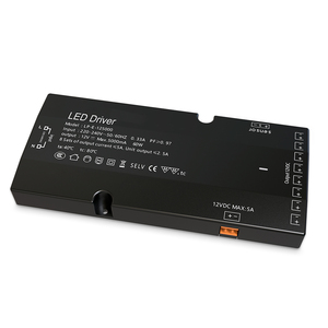 Fuente de Alimentación LED AC-DC de Alta Calidad JIUAN de 60W, Atenuación Dali, Salida de 12V 5A, Entrada de 220-240V, Bajo Valor Calorífico, Inalámbrica - Product Image 1