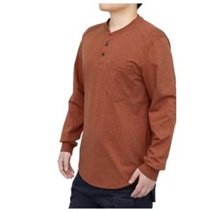 Chemises de travail ignifuges de couleur unie 6OZ, résistantes aux flammes, catégorie 2, pour soudeurs, en gros - Product Image 5