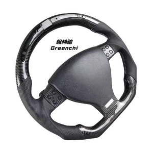 พวงมาลัยคาร์บอนไฟเบอร์แบบกำหนดเองสำหรับ vw Mk4 R32 Golf gti jetta <span class=keywords><strong>Skoda</strong></span> Octavia Bora New Beetle SEAT Leon R36 GTI ไม่มีถุงลมนิรภัย - Product Image 2