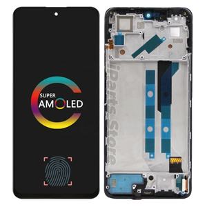 Ricambio IPARTS Super AMOLED Display per <span class=keywords><strong>Xiaomi</strong></span> <span class=keywords><strong>Redmi</strong></span> <span class=keywords><strong>Note</strong></span> 11 <span class=keywords><strong>Pro</strong></span> 5G 21091116I 2201116SG Touch Screen con assemblaggio telaio OEM - Product Image 1