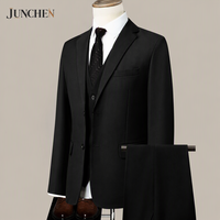 Ensemble de costume décontracté pour homme – Mariage, fiançailles, tenue formelle, affaires, chic décontracté, coupe ajustée, col cranté – Personnalisation OEM