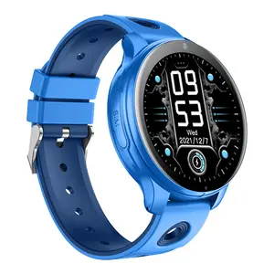 小型4g全球定位系统手表智能手表，带地理围栏内置可充电电池4g手表，带紧急呼救按钮