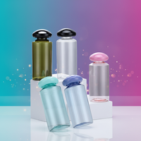 Contenants cosmétiques en plastique cylindriques personnalisés 75ml 100ml 150ml 200ml Bouteilles de lotion vides Nettoyant pour le visage Savon liquide classique