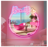 Enseigne néon LED personnalisée « Movie Time Popcorn Cinema » pour cinéma maison, salle de fête, man cave, décoration murale, bâtiments et magasins, IP67, garantie 2 ans