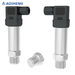 AOSHENG AS131-P 小型フラットダイヤフラムステンレス鋼圧力トランスミッター IP68保護 工業用ロボット向け詰まり防止 - Product Image 1