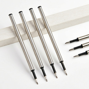 Metal <b>Pen</b> <b>Refills</b> 0.5mm Ballpoint Office School Writing Replacement Core - Product Image 1