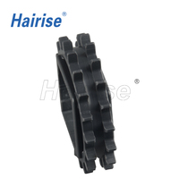 Pignon modulaire Hairise Har2520, pignon industriel en plastique, pignon fendu