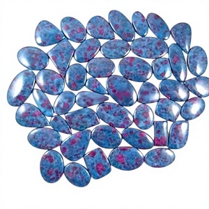 Kyanite bleue, pierre précieuse en vrac, qualité supérieure, 100% naturelle, pierre de naissance, cabochon, certifiée par un tiers, taille personnalisable - Product Image 1
