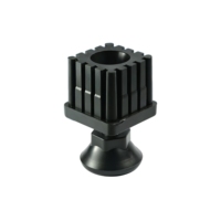 Pied de table carré réglable 40*40mm au design moderne pour tables basses, canapés et chaises