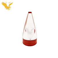 YH Rouge Casino Acrylique Transparent Roulette Gagnant Marqueur