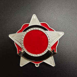 Médaille commémorative Honor en émail, alliage de zinc, nickel mat nacré, pour récompense de mérite professionnel, événement, cérémonie, souvenir, commandes importantes - Product Image 1