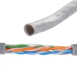 Cat5e Cat6 LAN 케이블 꼬임 쌍 케이블 0.4mm CCAM 4 쌍 반제품