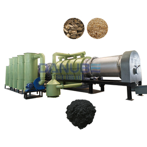 Industrial Charcoal Saw <b>Dust</b> and Shavings Making Machine Wood <b>Powder</b> Carbonization Stove Equipment - Product Image 1