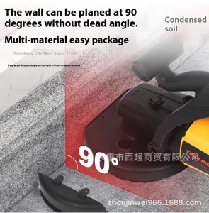 Grinding <b>Polishing</b> <b>Floor</b> Wall Putty Planing <b>Machine</b> Plastering Rough Machinery Motorized Wall Planer - Product Image 2