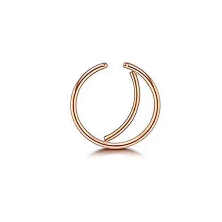 Or rose plat