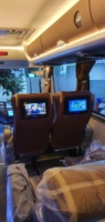 10.1 inci Android 1280*800 Monitor Mobil Bus VOD sesuai permintaan sistem hiburan USB LCD kursi belakang TV untuk Hiburan Tempat duduk belakang