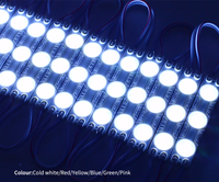 Modules LED d'injection haute luminosité 6113 12V 3 LED 1,5W étanches pour boîte publicitaire extérieure, module LED SMD 2835