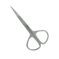 Outil de manucure professionnel super fin pour la beauté, soin des ongles, coupe-cuticules droit de précision en acier inoxydable, tranchant, pour droitiers, durable