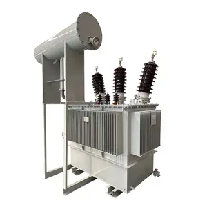 Máy biến áp phân phối điện 66kv Máy biến áp ba pha 63mva Máy biến áp ngâm dầu