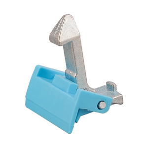 Clip de support d'étagère de réfrigérateur avec ressort, verrouillage métallique, support en plastique et acier durable pour la fixation d'étagères de réfrigérateur - Product Image 2