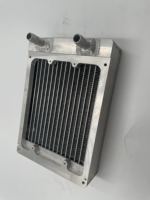Pièces de compresseur d'air à prix raisonnable radiateur refroidisseur hydraulique en aluminium radiateur de réservoir d'eau