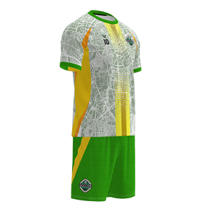 Camiseta de Fútbol Unisex Personalizada de Alta Calidad, Estilo Urbano, Impresión Digital, Corte Holgado, Servicio OEM, 100% Poliéster - Product Image 4