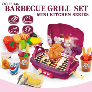 Set Giocattolo Educativo per Bambini con Funzione Spray, Simulazione Barbecue e Cucina - Product Image 2