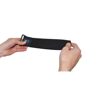 Sangles Velcro ajustables en nylon 100% personnalisées avec logo, sangles de voyage extensibles à fermeture auto-agrippante - Product Image 1