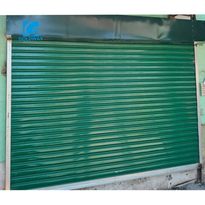 Puerta Enrollable Moderna <span class=keywords><strong>de</strong></span> Aluminio, Precio <span class=keywords><strong>de</strong></span> Fábrica OEM, Puerta Industrial Enrollable con Aislamiento Térmico, Superficie Acabada, Entrega Rápida - Product Image 4