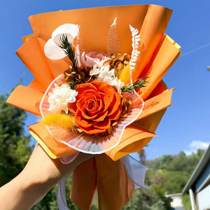 Caja de Regalo Ecológica de Alta Gama con Ramo de Rosas Creativo, Ideal para Declaraciones de Amor y Aniversarios - Product Image 4