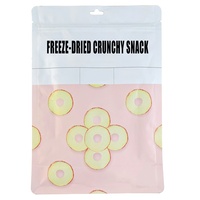 Bolsa con Cierre Hermético de Ocho Lados, Laminada con VMPET de Grado Alimenticio, Material Compuesto Mate OPP/VMPET/PE para Envasado de Frutos Secos