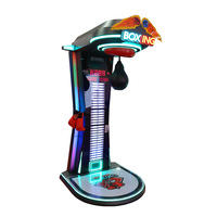 Équipement de jeu vidéo : Machine de jeu de boxe à code, dynamomètre, machine à effets sonores, Dragon de luxe pour l'échauffement, accepteur de billets simple >8, cadeau en métal