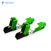 Conector Óptico Rápido SC APC UPC para Montaje en Campo de Fibra FTTH FTTX FTTB para Comunicación en Red
