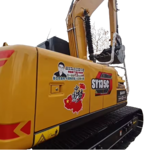 Sany SY135C Mini Pelle d'occasion Excellentes Performances Modèle Complet Prix Bon Marché Type de Chenille Complet Inclus - Product Image 1