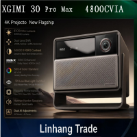 Projecteur cinéma laser triple 4K XGIMI RS 30 Pro Max Highlight, 4800 lumens ISO, mise au point automatique, correction trapézoïdale, IMAX Enhanced, home cinéma