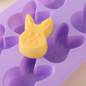 2024 6 uds conejo silicona pastel molde galleta <span class=keywords><strong>arroz</strong></span> pastel fruta pudín comida complementaria hacer molde de Pascua herramientas <span class=keywords><strong>para</strong></span> hornear - Product Image 4