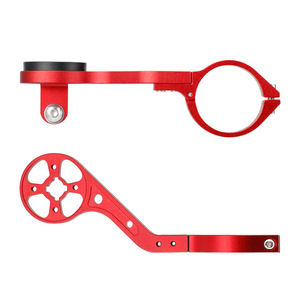 Yueli Bicycle Computer Bracket Aluminum Alloy Extension Mount Handlebar Mount Multifunction <b>Cycling</b> Computer Holder BG-2113 - Product Image 1