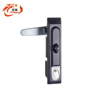 Serrure de meuble à poignée battante en alliage de zinc Longyu MS4008Z, étanche IP65, pour coffret de distribution électrique industriel