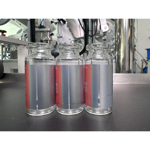 Elektrisch angetriebene automatische Desktop-Crayon-Plastikflaschen-Etikett ier maschine für Glas ampullen fläschchen für Reagenzglas-SPS-Kern - Product Image 2