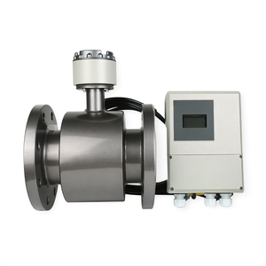 เครื่องวัดการไหลของ DN50 AC220V วัสดุเหล็กหล่อเครื่อง4-20Ma แบบมีแผ่นแม่เหล็กไฟฟ้า - Product Image 4