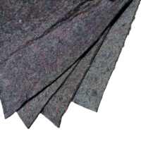 Feutre textile en polyester 100 % recyclé, épaisseur 3 mm et 4 mm, pour rembourrage de matelas à ressorts et revêtement de sol textile