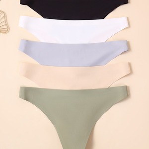 ZhenShangMei Strings sans couture pour femmes <span class=keywords><strong>String</strong></span> Culottes sans couture Respirantes Confortables Sous-vêtements pour femmes - Product Image 3