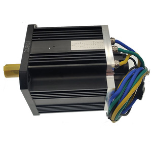 Large <b>Torque</b> High Permanent Magnet Synchronous Motor 48V5KW 1500RPM 31N BLDC with 2500ppr Encoder Driver <b>Set</b> for Boat Use - Product Image 4