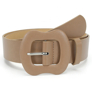 Ceinture large en PU de style coréen pour femme, avec boucle ardillon en alliage, couleur bonbon, 3,8 cm x 105 cm, décorative en forme de <span class=keywords><strong>gourde</strong></span>, tendance - Product Image 6