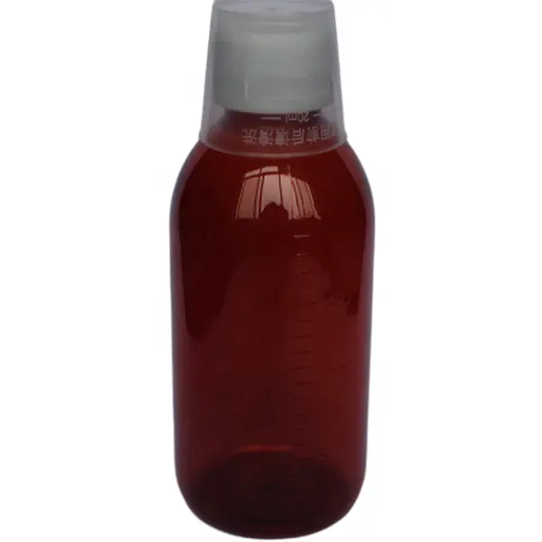Neue Design Mini Kunststoff Flaschen Pet 200 ml Flasche Kleine Fläschchen Für Sirup Flüssigkeit