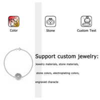 Bracelet à maillons en argent sterling 925 plaqué platine, pour femmes, avec perles et détails en zircon exquis, cadeau de mariage, pour les fêtes